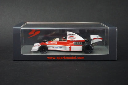 1:43 SPARK S5743 McLaren M23 #1 winner British GP 1975 Emerson Fittipaldi