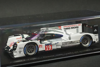 1:43 SPARK 43LM15 Porsche 919 Hybrid Porsche Team LMP1 Le Mans Winner 2015 #19