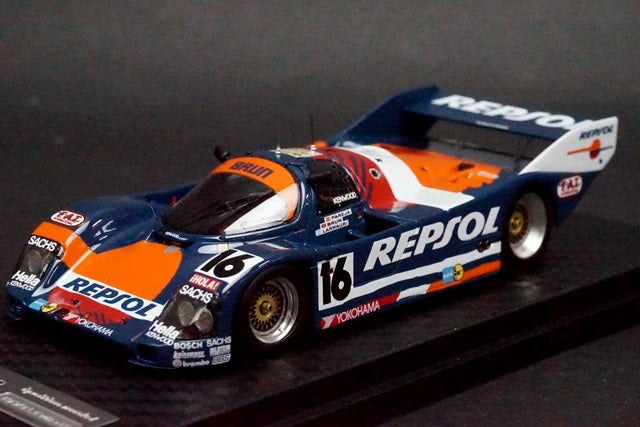 1:43 ignition model IG0528 BRUN Porsche 962C Le Mans 1990 #16