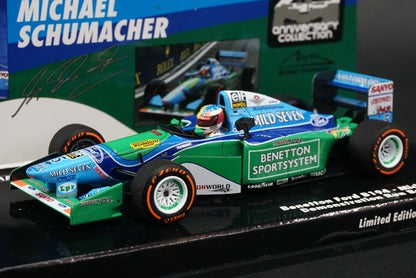 1:43 MINICHAMPS 517941705 Ford Benetton B194 M.Schumacher Belgian GP 2017