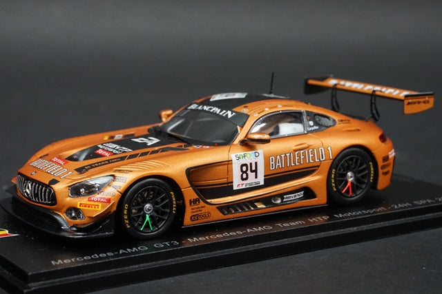 1:43 SPARK SB165 Mercedes AMG GT3 Mercedes-AMG Team HTP Motorsport 24h SPA 2017 #84