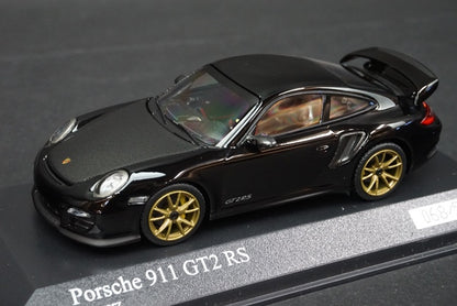 1:43 MINICHAMPS 400069402 Porsche 911 997 II GT2 RS 2010 Black model car