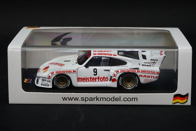 1:43 SPARK SG461 Porsche 935/80 Winner Mainz-Finthen DRM 1980 #9 model car