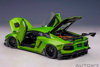 79243 AUTOart 1:18 LIBERTY WALK LB-WORKS Lamborghini Aventador Limited Edition Pearl Green