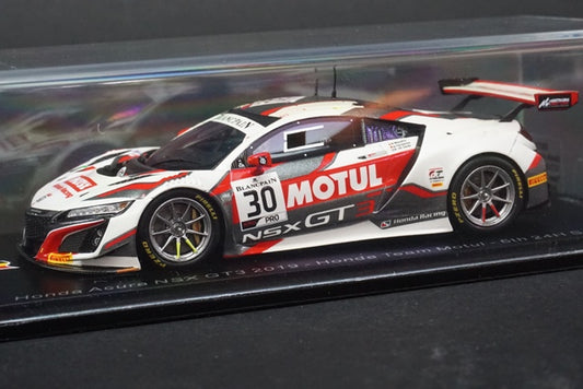 1:43 SPARK SB255 Honda Acura NSX GT3 Honda Team Motul SPA 24h 2019 #30