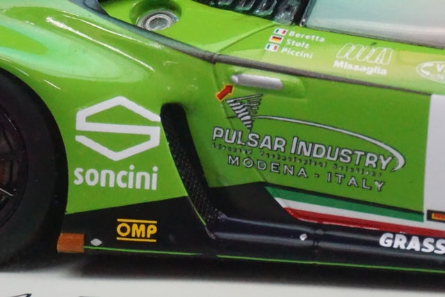 1:43 SPARK SB286 Lamborghini Huracan GT3 GRT Grasser Racing Team SPA 24h 2016 #19