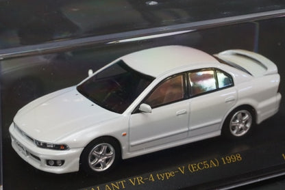 1:43 CAR-NEL CN439805 Mitsubishi Galant VR-4 Type V(EC5A)1998 Galaxy White