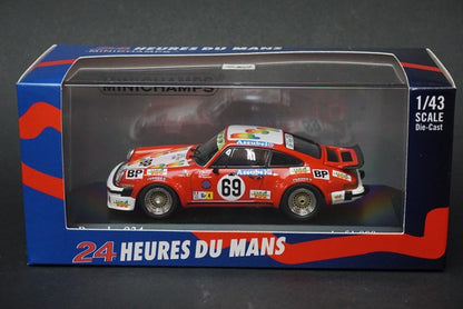 1:43 MINICHAMPS 400786469 Porsche 934 Le Mans 24h 1978 #69 model car