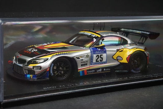 1:43 SPARK SG078 BMW Z4 GT3 2nd Nurburgring 24h 2013 #25