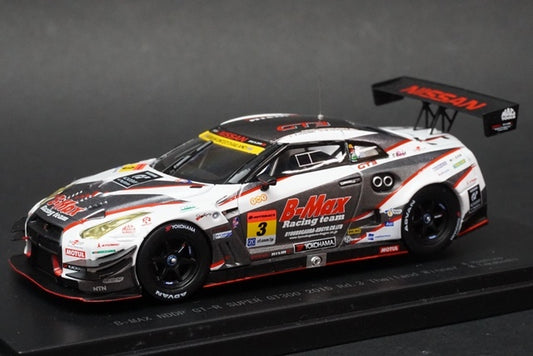 1:43 EBBRO 45290 B-MAX NDDP GT-R Super GT300 2015 Rd.3 Thailand Winner #3