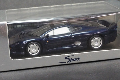 1:43 SPARK S0767 Jaguar XJ220 1992 Metallic Blue model car