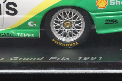 1:43 SPARK SA051 BMW M3 Gear Race Macau Grand Prix Winner E.Piro 1991 #6