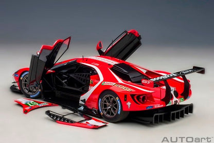 81911 AUTOart 1:18 Ford GT 2019 #67 Le Mans 24H LMGTE Pro Class Red / White