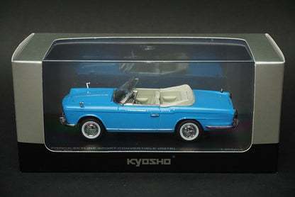 1:43 KYOSHO K03232BL Prince Skyline Sport Convertible (R21B) Ischia Blue