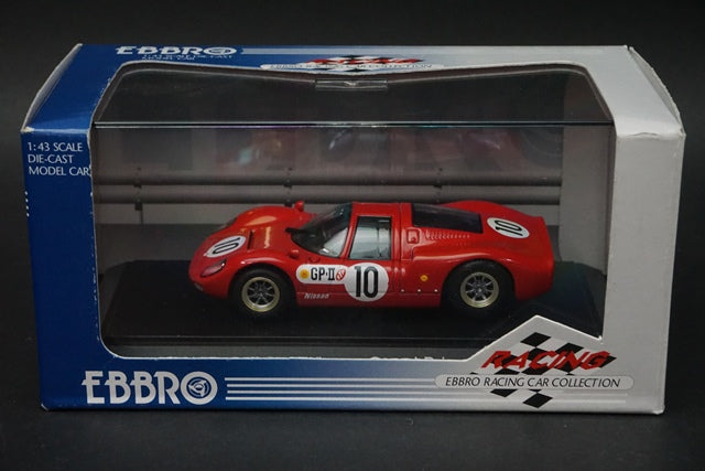 1:43 EBBRO 43385 Nissan R380 II Japan GP 1967 #10 Red