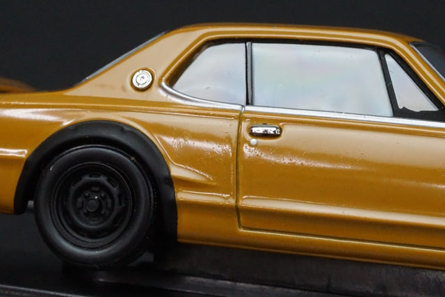 1:43 EBBRO 43583 Nissan Skyline GT-R KPGC10 1971 Brown model car