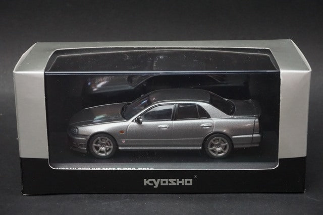 1:43 KYOSHO K03252S Nissan Skyline 25GT Turbo ER34 Sparkling Silver