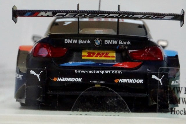 1:43 SPARK SG637 BMW Bank M4 DTM BMW TEAM RMG Hockenheim B.Spengler 2019 #7