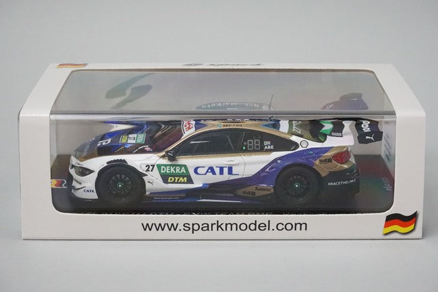 1:43 SPARK SG664 CATL BMW M4 DTM BMW TEAM RMR Hockenheim J.Aberdein 2020 #27