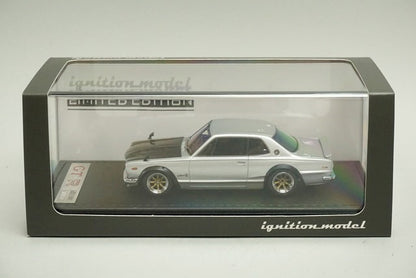 1:43 ignition model IG0071 Nissan Skyline 2000 GT-R (KPGC10) Silver