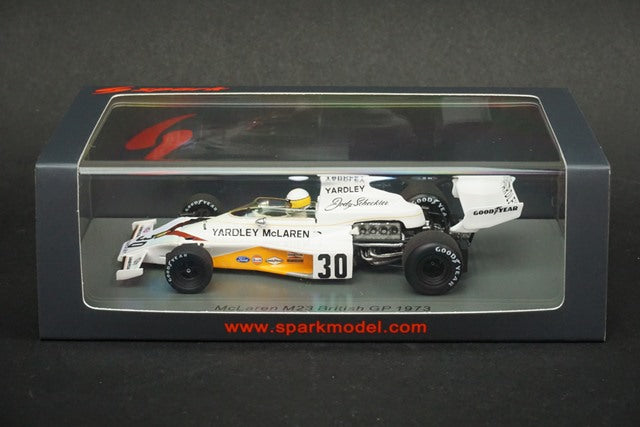 1:43 SPARK S5736 McLaren M23 British GP J.Scheckter 1973 #30