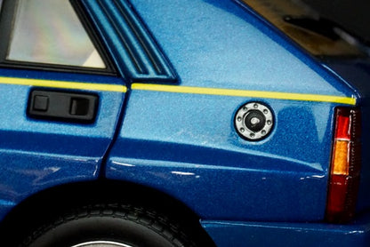 1:18 KYOSHO KS08343BL Lancia Delta HF Integrale EVO 2 Blue Lagos Blue Metallic