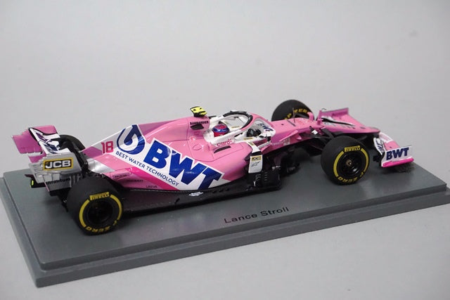 1:43 SPARK S6482 BWT Racing Point RP20 Italian GP R.Stroll 2020 #18