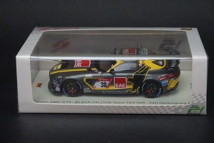 1:43 SPARK SG698 Mercedes AMG GT4 BLACK FALCON Team TEXTAR Nurburgring 24h 2020 #38