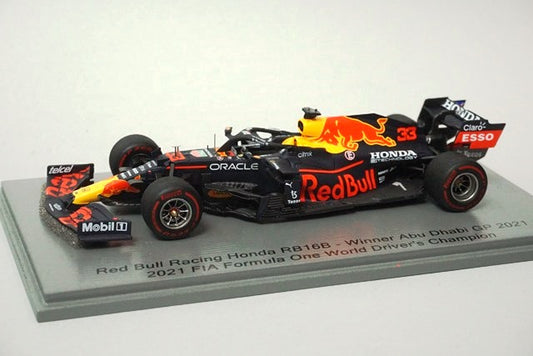 1:43 SPARK SPH43001 Red Bull Racing Honda RB16B Abu Dhabi GP Winner 2021 #33