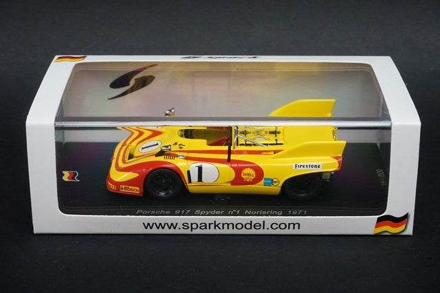 1:43 SPARK SG011 Porsche 917 Spyder Norisring 1971#1 J.Neuhaus