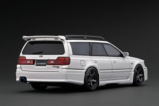 IG2889 ignition model 1:18 Nissan STAGEA 260RS (WGNC34) White With Engine