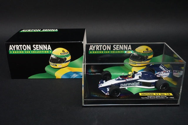 1:43 MINICHAMPS 540834399 Brabham BMW BT52B A.Senna Test Paul Ricard 1983 #5 ASC No.18