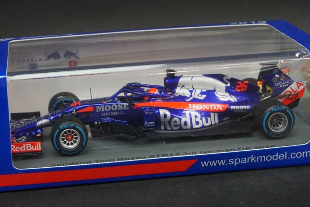 1:43 SPARK S6094 Scuderia Toro Rosso STR14 3rd German GP D. Kvyat 2019 #26