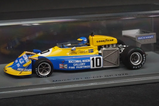 1:43 SPARK S7270 March 761 British GP R.Peterson 1976 #10