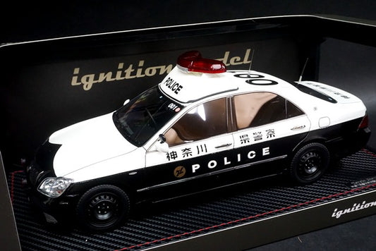 1:18 ignition model IG2048 Toyota Crown GRS180 Kanagawa Prefectural Police 001 Policewoman Figure WEB Limited