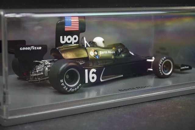 1:43 SPARK S3843 Shadow DN3 Swedish GP 1974 #16 B.Loos