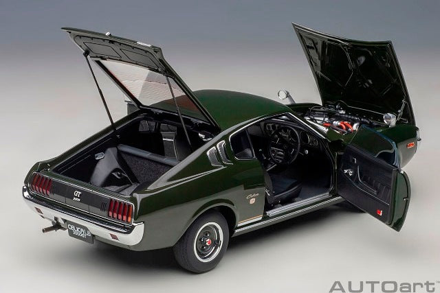 78768 AUTOart 1:18 Toyota Celica Liftback 2000GT RA25 1973 Moss Green