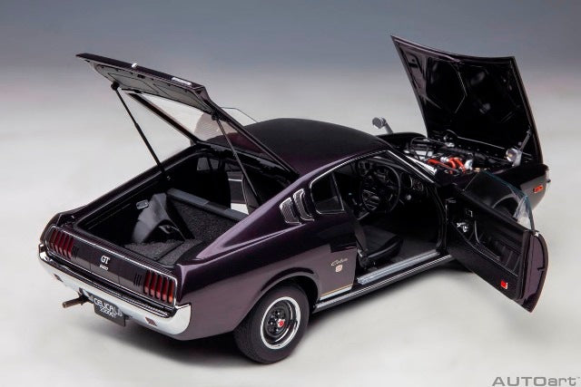 78769 AUTOart 1:18 Toyota Celica Liftback 2000GT RA25 1973 Dark Purple Metallic