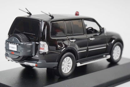 1:43 RAI'S H7431005 Mitsubishi Pajero 2010 Police Headquarters Security Dept. Guard Vehicle