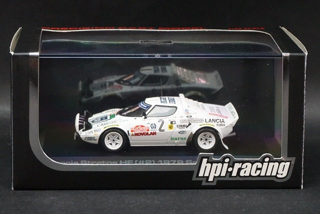 1:43 HPI 8070 Lancia Stratos HF Sanremo 1979 #2 Tony/M.Mannini