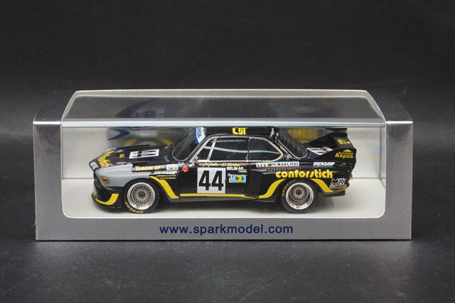 1:43 SPARK S1571 BMW CSL #44 Le Mans 1976 J-C.Justice / J.Belin