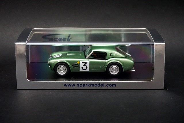 1:43 SPARK S1181 AC Cobra Le Mans LM 1963 7th #3 P.Bolton-N.Sanderson