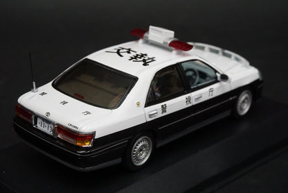 1:43 RAI'S H7430303 Toyota Crown 3.0 2003 Metropolitan Police Department Traffic Enforcement Division Vehicle