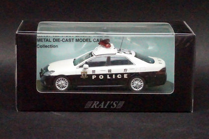 1:43 RAI'S H7431107 Toyota Crown (GRS200) 2011 Metropolitan Police Department Regional Police Car 206