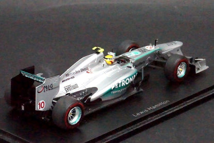 1:43 SPARK S3056 Mercedes F1 W004 Australian GP 2013 #10 L.Hamilton