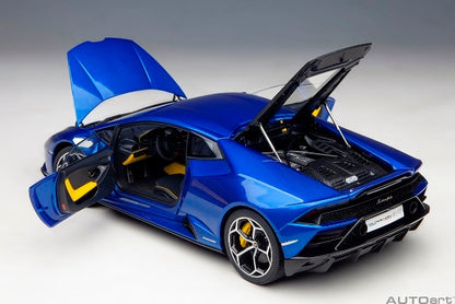 79212 AUTOart 1:18 Lamborghini Huracan EVO Metallic Blue model car