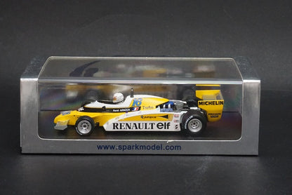 1:43 SPARK S3852 Renault RE20B Argentine GP 1981 #16 R.Arnoux