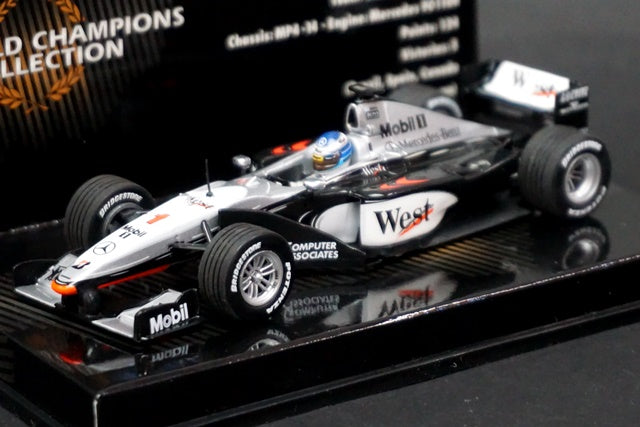 1:43 MINICHAMPS 436990001 McLaren Mercedes MP4-14 World Champion 1999 #1 K.Hakkinen