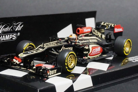 1:43 MINICHAMPS 410130007 Lotus Renault E21 2013 #7 K.Raikkonen