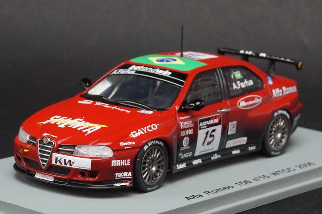 1:43 SPARK S0476 Alfa Romeo 156 WTCC 2006 #15 Augusto Farfus